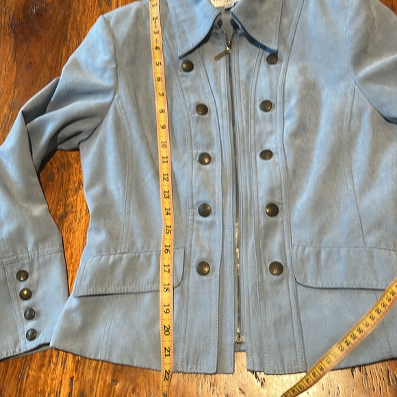 Gorgeous Conrad C Proportion Petite Faux Suede Jacket -Size 4 P - Picture 10 of 12